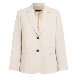 Marina Rinaldi Cady Blazer Jacket Beige  - Plus Size Collection