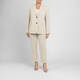 Marina Rinaldi Cady Blazer Jacket Beige 