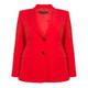 MARINA RINALDI TAILORED BLAZER SCARLET