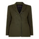 MARINA RINALDI WOOL BLEND JACKET OLIVE