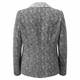 MARINA RINALDI BLACK & WHITE JACQUARD JACKET