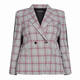 MARINA RINALDI TARTAN BLAZER