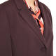 Marina Rinaldi Compact Stretch Crepe Blazer Aubergine