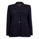 MARINA RINALDI VIRGIN WOOL BLAZER NAVY