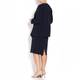 Marina Rinaldi navy waterfall suiting JACKET