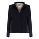 Marina Rinaldi Black Crepe Embellished Jacket