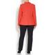 MARINA RINALDI ORANGE SINGLE-BREASTED BLAZER