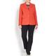 MARINA RINALDI ORANGE SINGLE-BREASTED BLAZER