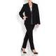 Marina Rinaldi black suiting TROUSERS