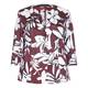 Marina Rinaldi botanical print cotton blend JACKET