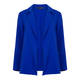 MARINA RINALDI CHINA BLUE TRIACETATE JACKET