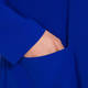 MARINA RINALDI CHINA BLUE TRIACETATE JACKET