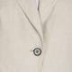MARINA RINALDI ECRU LINED LINEN BLAZER 