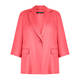 Marina Rinaldi Half-Lined Flax Jacket Coral