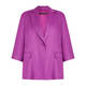 Marina Rinaldi Half-Lined Flax Jacket Purple 