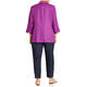 Marina Rinaldi Half-Lined Flax Jacket Purple 