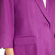 Marina Rinaldi Half-Lined Flax Jacket Purple 