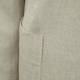 MARINA RINALDI OATMEAL LINEN LONG JACKET