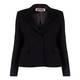 Marina Rinaldi black tailored cady JACKET