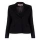 Marina Rinaldi black tailored cady JACKET