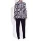 MARINA RINALDI PURE SILK IKAT PRINT JACKET