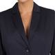 MARINA RINALDI SINGLE-BREASTED NAVY BLAZER