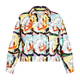 Marina Rinaldi Cotton Drill Jacket Multi Colour
