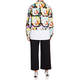 Marina Rinaldi Cotton Drill Jacket Multi Colour