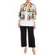 Marina Rinaldi Cotton Drill Jacket Multi Colour