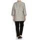 Marina Rinaldi wraparound linen JACKET