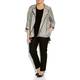 Marina Rinaldi wraparound linen JACKET