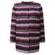 Marina Rinaldi stripe embroidered organza JACKET