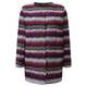 Marina Rinaldi stripe embroidered organza JACKET