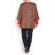 MARINA RINALDI TWEED THREE-QUARTER SLEEVE JACKET