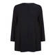 MARINA RINALDI LONG TRIACETATE JACKET BLACK 