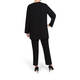 MARINA RINALDI LONG TRIACETATE JACKET BLACK 