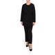 MARINA RINALDI LONG TRIACETATE JACKET BLACK 