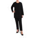 MARINA RINALDI LONG TRIACETATE JACKET BLACK 