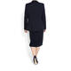 MARINA RINALDI NAVY BLAZER CONTRASTING REVERE