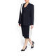 MARINA RINALDI NAVY BLAZER CONTRASTING REVERE
