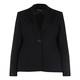 MARINA RINALDI BLACK PUNTO MILANO TAILORED BLAZER