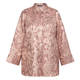 Marina Rinaldi Brocade Shacket Metallic Rose