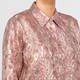 Marina Rinaldi Brocade Shacket Metallic Rose