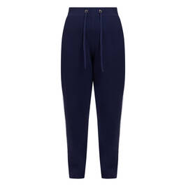 Marina Rinaldi Knitted Trousers Navy  - Plus Size Collection