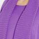 Marina Rinaldi shawl neck rib detail wisteria cardigan