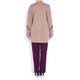 MARINA RINALDI LONG floral intarsia CARDIGAN
