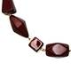 Marina Rinaldi red and aubergine NECKLACE