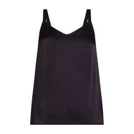 Persona by Marina Rinaldi Satin Stretch Camisole Black - Plus Size Collection