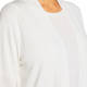 Persona by Marina Rinaldi Edge to Edge Cardigan White