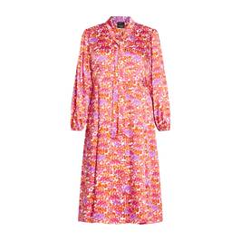 Persona by Marina Rinaldi Printed Twill Dress Peach - Plus Size Collection